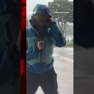 China evacuates nearly two million as Super Typhoon Ragasa makes landfall. #China #Typhoon #BBCNews