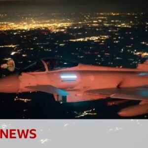RAF jets join Nato air defence mission over Poland | BBC News
