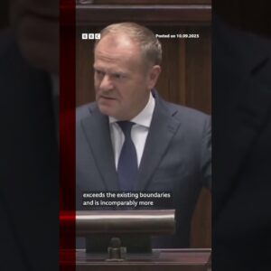 Poland closest to open conflict since World War Two, warns PM. #Poland #Russia #BBCNews