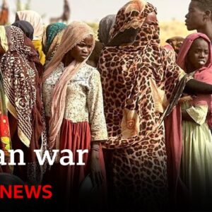 UN pleads for safe passage for civilians trapped in war-hit Sudan city | BBC News