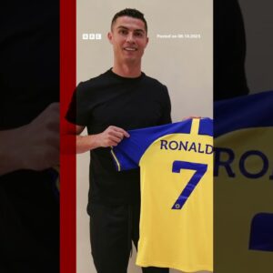 Cristiano Ronaldo becomes first billionaire footballer. #CristianoRonaldo ##BBCNews