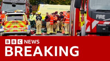 LIVE: Four people injured in car and stabbing attack at Manchester synagogue | BBC News