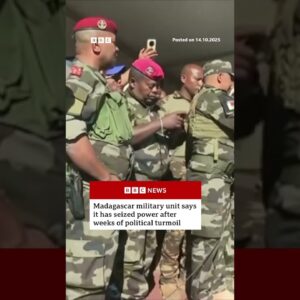 Madagascar military unit says it has seized power after weeks of political turmoil. #BBCNews