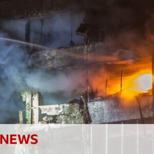 Russia and Ukraine trade deadly strikes as US and Moscow hold talks | BBC News