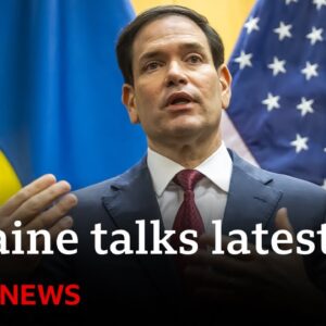 US-Ukraine talks in Geneva end with ‘progress’ - but sticking points remain | BBC News