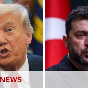Donald Trump urges Ukraine to accept US peace plan | BBC News