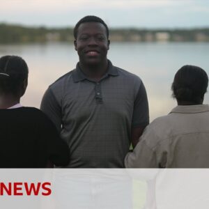 Family reunited after a decade - now a Trump clampdown could tear them apart | BBC News