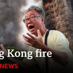 Hundreds still missing after Hong Kong apartment blocks fire | BBC News