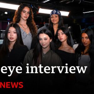 KATSEYE interview with BBC | BBC News