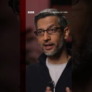 'No company is immune' to AI bubble bursting. #Google #AI #BBCNews