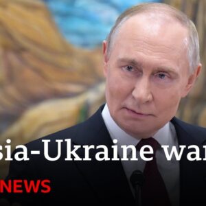 Vladimir Putin doubles down on demands for Ukrainian territory ahead of talks with US | BBC News