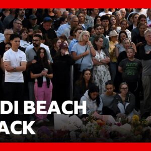 Father and son who killed 15 at Bondi named, as Australian PM pushes for tougher gun laws | BBC News