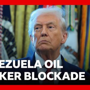 Donald Trump orders Venezuela oil tanker blockade | BBC News