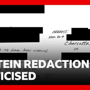 Jeffrey Epstein victims demand release of all files | BBC News