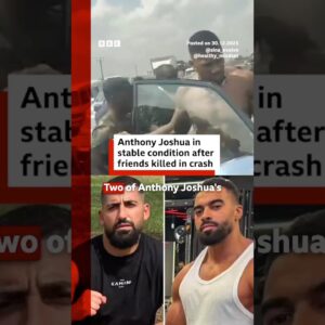 Two men killed in Anthony Joshua car crash named. #AnthonyJoshua #Nigeria #BBCNews