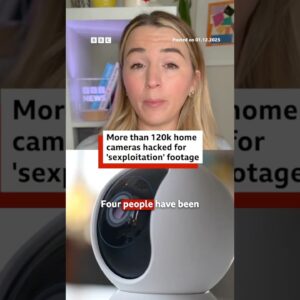 Four arrested after home cameras hacked in South Korea for 'sexploitation' footage. #BBCNews