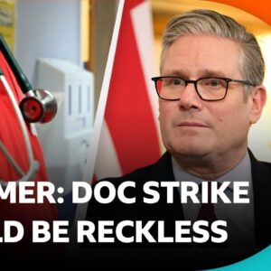 Why is Keir Starmer saying doctors' strikes puts patients in 'grave danger'? | BBC Newscast
