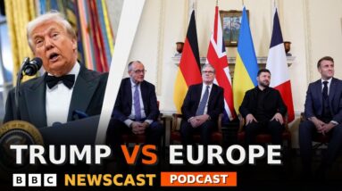 What does President Trump's new security plan mean for Europe? | BBC Newscast