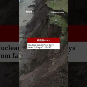 A Cold War-era bunker on the UK coast is nearing collapse due to coastal erosion. #UK #BBCNews