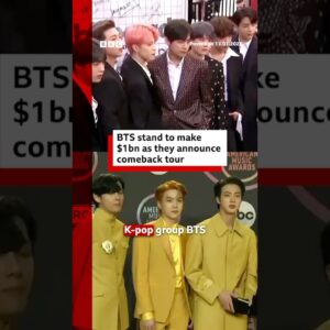 BTS reunion set to make $1bn as band announce world tour. #BTS #KPop #BBCNews