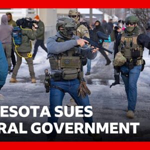 Minnesota sues Trump administration to block ICE agents deployment | BBC News