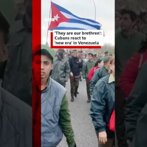 How are Cubans reacting to a ‘new era’ in Venezuela? #Venezuela #Cuba #BBCNews