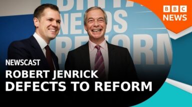 Why has Robert Jenrick defected to Reform UK? | BBC News