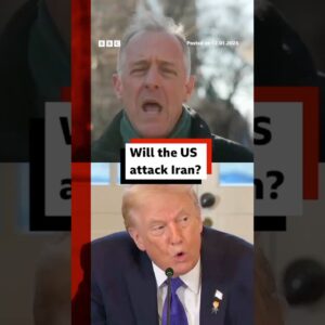 Will US President Donald Trump attack Iran? #Iran #DonaldTrump #BBCNews