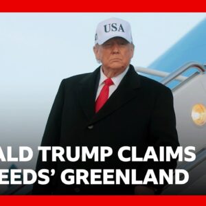 European military personnel arrive in Greenland as Trump says US ‘needs’ island | BBC News