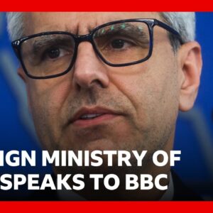 Iranian Foreign Ministry spokesman Esmail Baghaei speaks to BBC News | BBC News