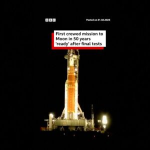 Artemis II 'ready' for trip around the Moon, says Nasa. #ArtemisII #Moon #Space #BBCNews
