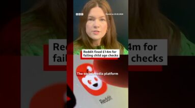 Reddit fined £14 million for failing to check ages of children. #Reddit #Tech #BBCNews