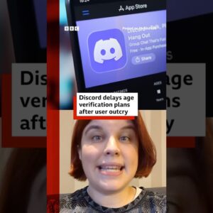 Discord delays age verification checks after backlash. #Discord #Gaming #BBCNews