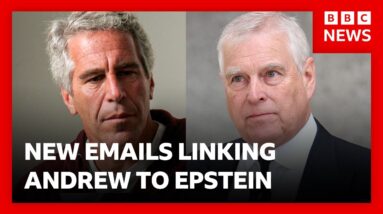 New Andrew emails to Epstein appear to pass on confidential investment information | BBC News