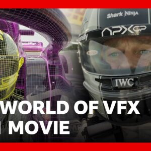 F1 movie VFX supervisor reveals how film was made | BBC News