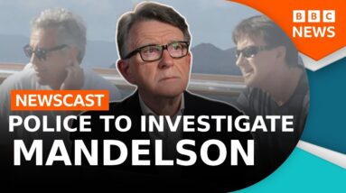 Why are the police investigating Peter Mandelson after the release of Epstein files? | BBC Newscast