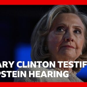 Hillary Clinton testifies at Jeffrey Epstein hearing | BBC News