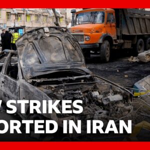 LIVE: New strikes reported in Iran | BBC News