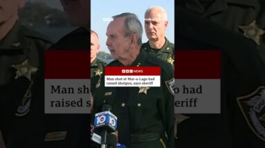 Man killed after entering secure perimeter of Mar-a-Lago. #BBCNews
