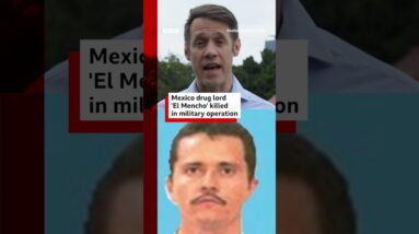 Mexico drug lord 'El Mencho' has been killed in a military operation. #ElMencho #Mexico #BBCNews