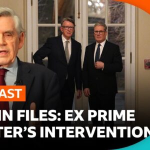 Former prime minister says Mandelson situation is 'serious' for Keir Starmer | BBC News