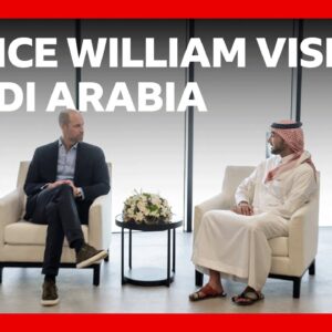 Prince William visits Saudi Arabia | BBC News