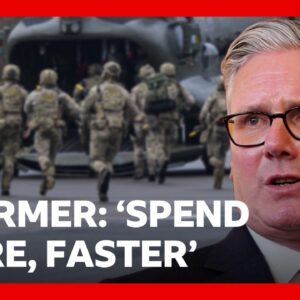 UK considers significant increase to defence spending | BBC News