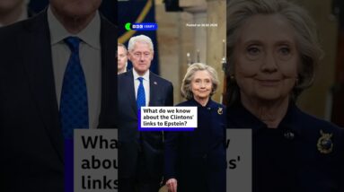What do we know about the Clinton's links to Epstein? #Clintons #BBCNews
