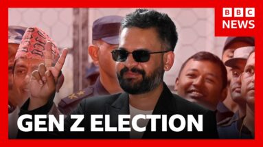 Who is Balendra Shah, ex-rapper set to be Nepal's next prime minister? | BBC News