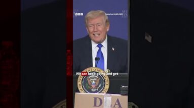 Donald Trump said that Pete Hegseth first to say ‘let’s do it’ on Iran decision. #Trump #BBCNews