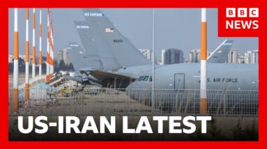 Pentagon denies report that US considering sending 10,000 troops to Middle East | BBC News