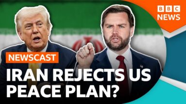 Has Iran rejected a US peace plan? | BBC Newscast