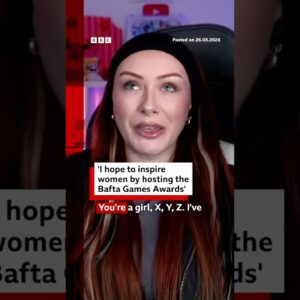 Elz the Witch: 'I hope hosting the Bafta Games Awards inspires more women'. #Gaming #BBCNews
