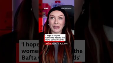 Elz the Witch: 'I hope hosting the Bafta Games Awards inspires more women'. #Gaming #BBCNews